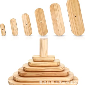 Ensemble de moules en céramique et bois pour la fabrication de bols et d'assiettes, outils de poterie, kit de bricolage artisanal en bois naturel - Product Image 2
