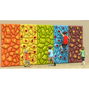 Fábrica al por mayor niños <span class=keywords><strong>escalada</strong></span> pared parque infantil equipo seguro plástico <span class=keywords><strong>escalada</strong></span> pared para niños - Product Image 1