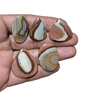 Wholesale Bulk Natural Polychrome Jasper Cabochon Mix Shape Healing Crystal Gemstone Chakra Spiritual Loose For Silver Jewelry - Product Image 5