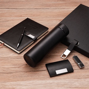 Tùy Chỉnh Kỳ Nghỉ Công Ty Bình Chân Không Máy Tính Xách Tay Thiết Lập Kim Loại Bút USB Chủ Thẻ Keychain Kinh Doanh Khuyến Mại Bộ Quà Tặng - Product Image 2