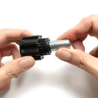 Bouton de réglage à tête d'engrenage M16*1.5 avec goupille de traction élastique pour vélo d'exercice mécanique, accessoires d'équipement de fitness HF-03