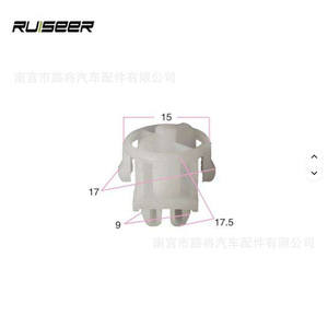 Rivets en plastique pour voiture, 15x17.5x9mm, attaches en nylon pour Volkswagen, Audi, Mercedes Benz, BMW, General Motors - Product Image 2