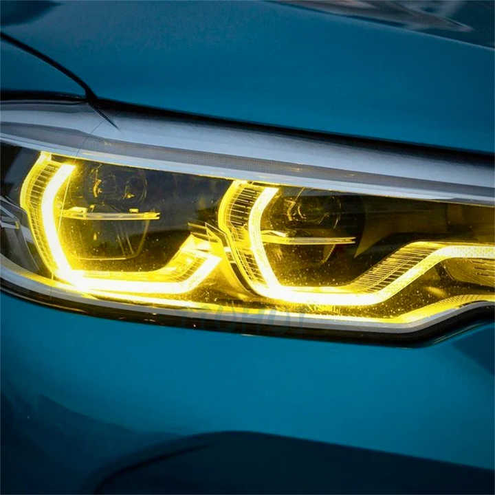 Yellow Angel Eyes DRL Boards for BMW G30 530i 540i