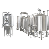 Équipement de brassage de bière artisanale 500l, équipement de brasserie à domicile pour la fabrication de bière maison