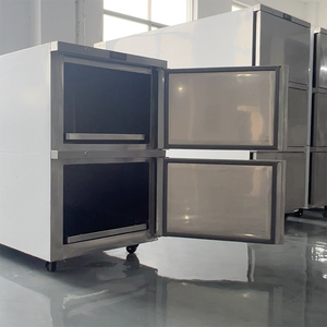 Réfrigérateur mortuaire de luxe Fuyono MR-AC-2 entièrement en acier inoxydable, style européen, température de -18°C, fonction antiseptique - Product Image 4