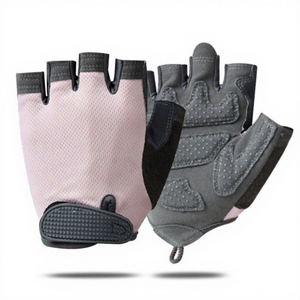 Custom <b>Half</b> Finger Racing Cycling Gloves Neoprene Non <b>Slip</b> Lightweight Outdoor Sports Riding Gloves Unisex OEM - Product Image 1