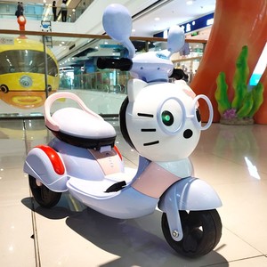 Tricycle électrique rose pour enfants de 2 à 6 ans, voiture jouet à conduire avec lumières et musique - Product Image 2