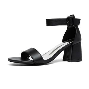 Sandalias de Tacón Alto Transpirables y Modernas para Mujer, Estilo Hada, Verano, Punta Cerrada, Suela de Goma, Plantilla de PVC - Product Image 5