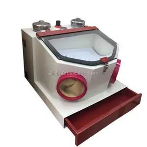 CE ISO Dental Lab Equipment Double Pen dental sandblaster dental sandblasting machine for Dental Technician