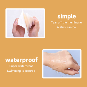 แผ่นแปะสติกเกอร์<span class=keywords><strong>รอย</strong></span><span class=keywords><strong>สัก</strong></span>กันน้ำแบบบางพิเศษสิ่งประดิษฐ์ที่มองไม่เห็น<span class=keywords><strong>สำหรับ</strong></span>รอยแผลเป็นไฝคอนซีลเลอร์ปกปิดสิวในสีเนื้อ - Product Image 2