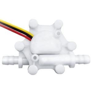 高精度パルスフローセンサーDC3-24V POM食品グレード液体フローセンサー飲料水用0.15-1.5L/分水流センサー - Product Image 3