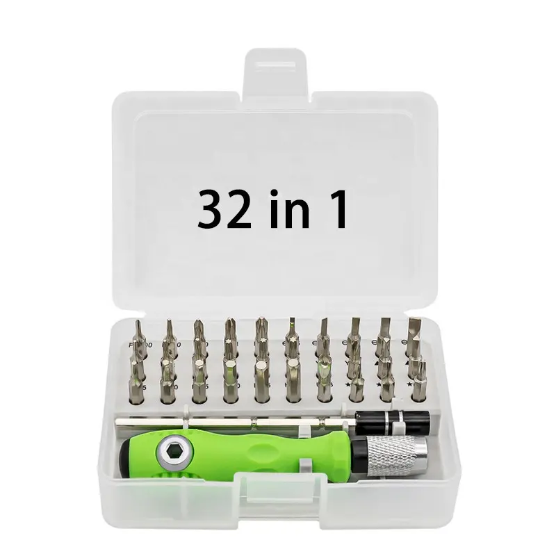 Precision Repair Tool Kit 32 In 1 Screwdriver Set Mini Magnetic Screwdriver Set