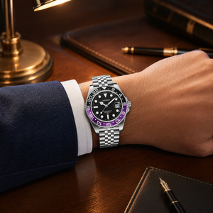 Orologio Automatico OEM NH35 con Cassa e Bracciale in Acciaio Inossidabile 316L, Ghiera in Ceramica Bicolore, Data, Logo Personalizzato per Uomo - Product Image 2