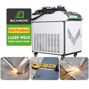 BCAMCNC-máquina de soldadura láser de aluminio portátil, 1500w, máquina de soldadura láser de fibra automática