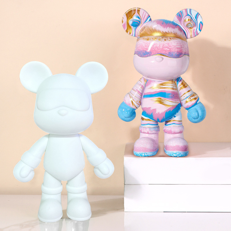 Bear Bricks Decoration Sculpture 1000% Violent - Custom Kits