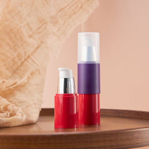 Nuevo Diseño de Botellas de Plástico con Bomba Dosificadora sin Aire de 15g 30g 50g 80g 100g para <span class=keywords><strong>Protector</strong></span> <span class=keywords><strong>Solar</strong></span>, Crema para Ojos, Crema <span class=keywords><strong>Facial</strong></span>, Envases de Cosméticos - Product Image 2