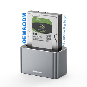Estación de Acoplamiento para Discos Duros Externos SSD, SAS/SATA, para Discos Duros de 2.5 y 3.5 Pulgadas - Product Image 1