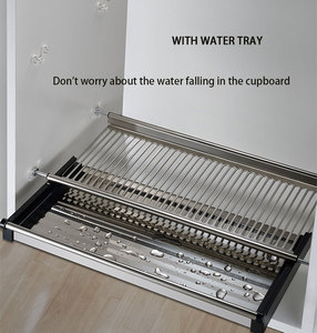 Organizador de Almacenamiento para Fregadero, <span class=keywords><strong>Escurridor</strong></span> Colgante de Vajilla y Tazas, <span class=keywords><strong>Expandible</strong></span> de Gran Capacidad para Gabinetes de Cocina - Product Image 5