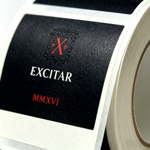 Etichette Personalizzate di Lusso per Profumi, Olografiche con Stampa a Caldo Rossa e Rilievo <span class=keywords><strong>3D</strong></span>, Adesivi per Bottiglie di Fragranze e Dentifricio - Product Image 3