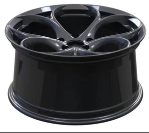 Cerchi in Lega Forgiati in Alluminio da Corsa Nero Opaco 17-22 Pollici 5 Fori Compatibili con <span class=keywords><strong>Alfa</strong></span> <span class=keywords><strong>Romeo</strong></span> - Product Image 3