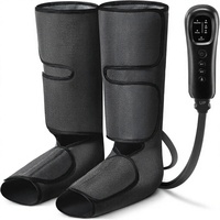 Masajeador de Piernas por Compresión de Aire con Control Manual, 2 Modos, 3 Intensidades para Relajación y Circulación, Compatible con FSA y HSA