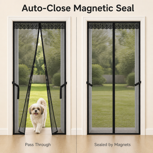 Zanzariera Magnetica per Porta per Tutte le Stagioni, Rete Anti-Insetti in Nylon per Patio, Portico e Casa con Misure Personalizzabili - Product Image 4