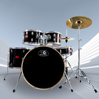 Wholesale Price Professional Musical Instruments Drum Set with Cymbal