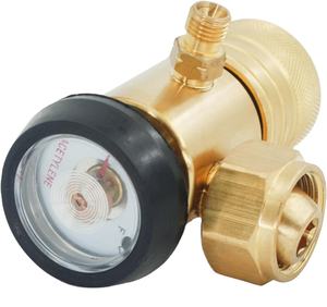 Régulateur d'acétylène de réservoir CGA520 <span class=keywords><strong>B</strong></span> régulateur d'acétylène d'air connecteur en laiton robuste - Product Image 1