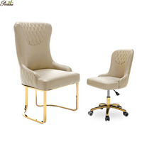 De luxe euro style reine gris client chaise pour salon de beauté