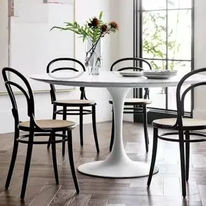 Estilo francês Banquete NÃO. 14 preto thonet bentwood cadeira para sala de jantar