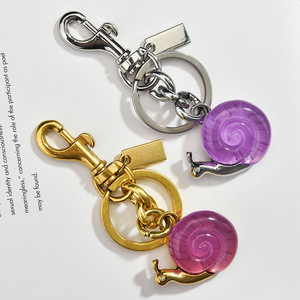 Insetto, Animale, Cristallo, Piccola Lumaca, Portachiavi, Regalo Creativo per Ragazze, Portafoglio, Borsa, Gioielli alla Moda, Ciondolo - Product Image 2