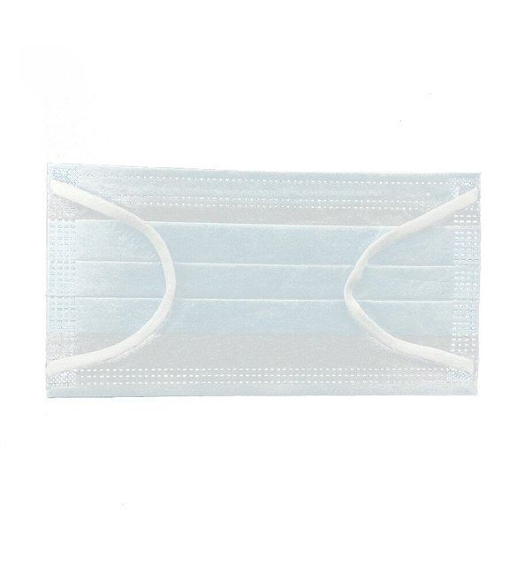 Disposable 3 Ply Face Mask With Elastic Ear Loops