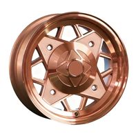 Jantes ATV X-RIMS 12 pouces argentées 4x190 pour roues tout-terrain 4x4, jantes en alliage 4x4 25 mm