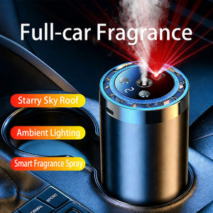 Diffuseur d'huile parfumée intelligent pour voiture haut de gamme 50 ml, lumière rouge étoile fantaisie, démarrage/arrêt automatique, désodorisant d'air pour voiture, lumière d'ambiance - Product Image 3