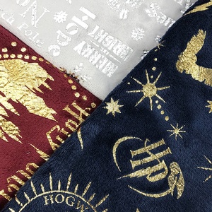 Kingcason, antifricción, nuevo estilo chino, superventas, buena sensación a mano, estampado dorado, forro polar <span class=keywords><strong>de</strong></span> franela para ropa y Manta - Product Image 5