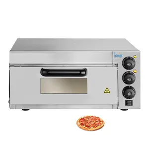 Kommerzielle ein schicht ige elektrische Pizza ofen Back ausrüstung Elektrische Pizza ofen maschine Mit Großhandels preis