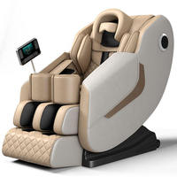 Silla de Masaje Riway de Lujo, Eléctrica, 8D, Gravedad Cero, con Bolsas de Aire para Todo el Cuerpo, Programas Automáticos, Nuevo Diseño, Repuestos Gratis