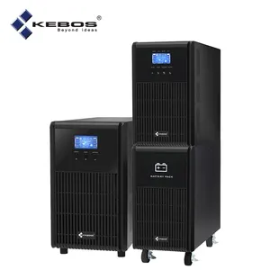 Kebos GH11 Pro-10K (L) Multiple Communication Ports Uninterrupted Power Supply Double Conversion Single Phase Online Tower Ups
