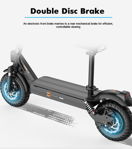 Trottinette électrique avec batterie supplémentaire et siège - Product Image 4