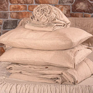 Wholesale Ruffled Linen <strong>Bed</strong> Skirt Dust Ruffle <strong>Valance</strong> for Twin CalKing King Full Queen <strong>Bed</strong> Linen Ruffle <strong>Bed</strong> Skirt - Product Image 2