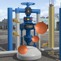 Vanne à flotteur en laiton 1/2 "vanne flottante de contrôle de niveau d'eau pour réservoir d'eau