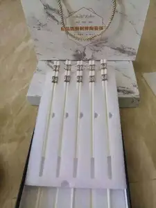 Заводская поставка, высококачественные фарфоровые китайские палочки для еды, многоразовые палочки с китайскими цветами