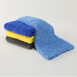 Serviette de nettoyage automobile à séchage rapide FUKUYUSEI pour usage domestique, 600 g/m², microfibre, velours corail Pumi, tricotée, 40x40, absorbante - Product Image 3