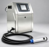 Imprimante à jet d'encre continu reconditionnée K CCS3000L avec tête d'impression XP600, encre à colorants, pour matériaux d'impression flexibles, garantie 1 an pour usage industriel