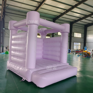 Castillo Inflable Rojo de 10x10 con Soplador, Trampolín Inflable de PVC, Cama Elástica para Bodas, Cumpleaños y Fiestas - Product Image 4