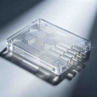 Service de prototypage rapide de puces microfluidiques portables à haut débit pour la culture cellulaire et la surveillance environnementale avec usinage CNC