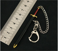 Mini Espada de Alta Calidad de 9 cm, Modelo de Aleación con Hoja de Rebecca, Llaveros como Regalo Promocional