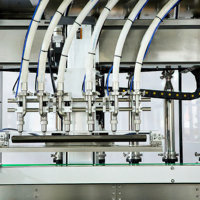 Machine de remplissage de détergent sur mesure non standard, approvisionnement direct usine de la machine de remplissage automatique à double tête de type traçant