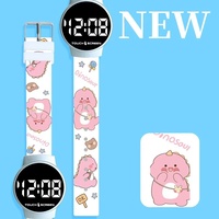 Montre numérique sportive personnalisée 2026 pour homme et femme, montre électronique LED mignonne, montre créative à impression tendance pour étudiant, cadeau original