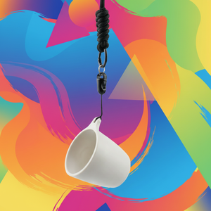 Tasse à expresso écologique jetable pour le recyclage des résidus de café, design italien pour les cafés - Product Image 1